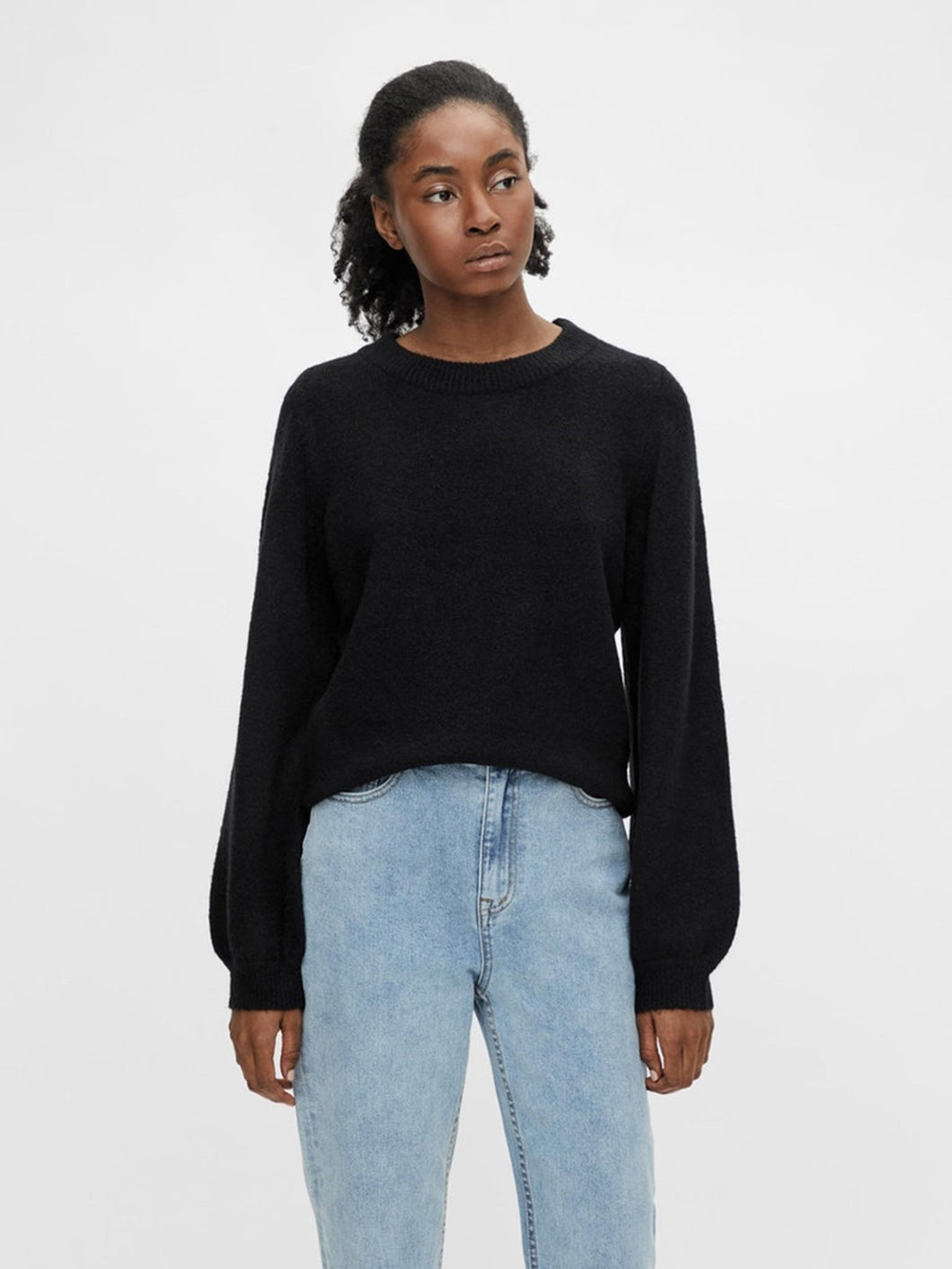 Eve Nonsia Pullover - Black - Object - Black