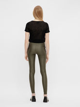 Load image into Gallery viewer, Belle Coated Leggings - Forest Night - Object - Black 4
