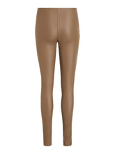 Carregar imagem no visualizador da galeria, Belle Coated Leggings - Beige - Object - Khaki 7
