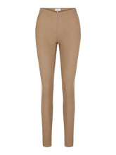 Carregar imagem no visualizador da galeria, Belle Coated Leggings - Beige - Object - Khaki 6
