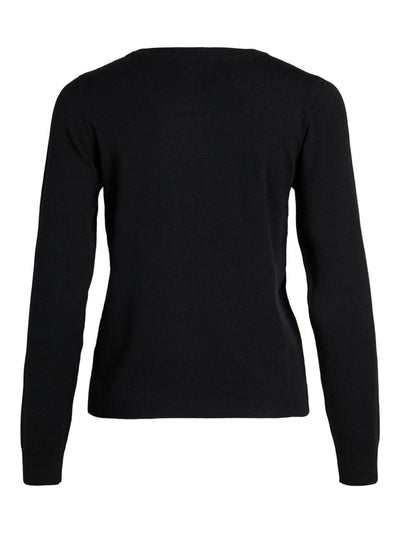 Thess Knit Pullover - Black - Object - Black 6