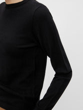 Load image into Gallery viewer, Thess Knit Pullover - Black - Object - Black 2
