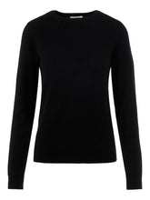 Load image into Gallery viewer, Thess Knit Pullover - Black - Object - Black 5
