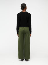 Load image into Gallery viewer, Lisa Wide Pants - Black - Object - Green 3
