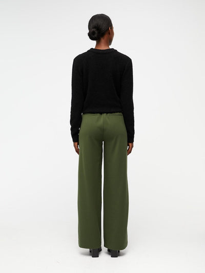 Lisa Wide Pants - Black - Object - Green 3