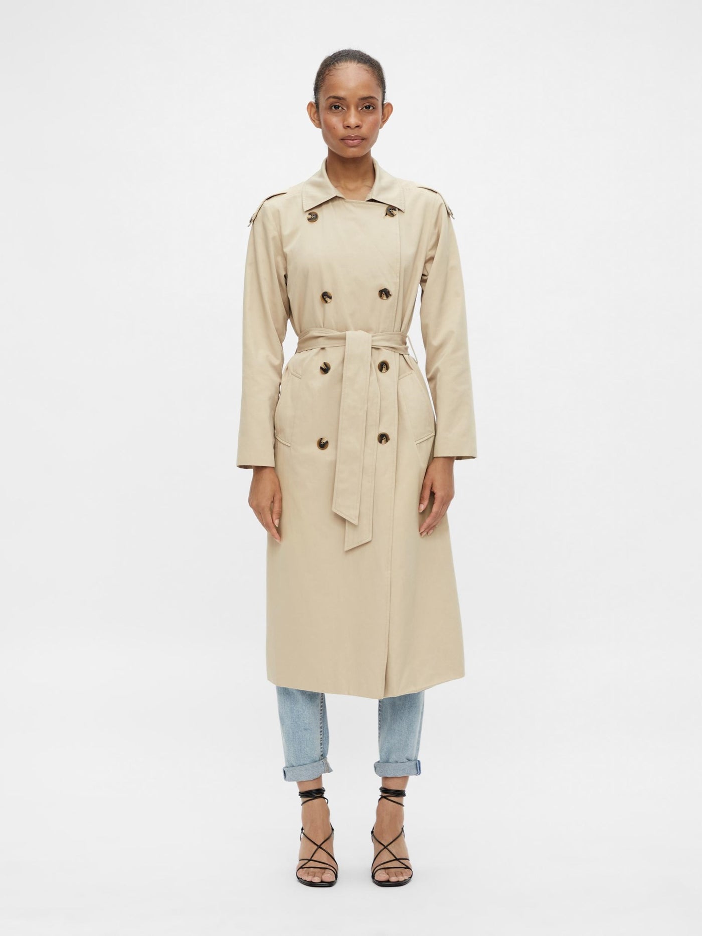 Clara Trenchcoat - Humus - Object - Khaki 7