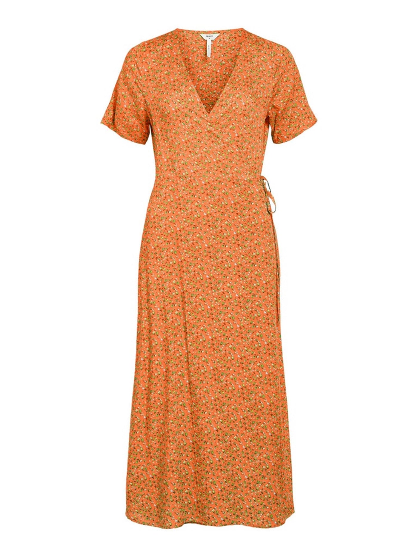 Ema Elise Wrap Dress - Autumn Sunset - Object - Orange 6