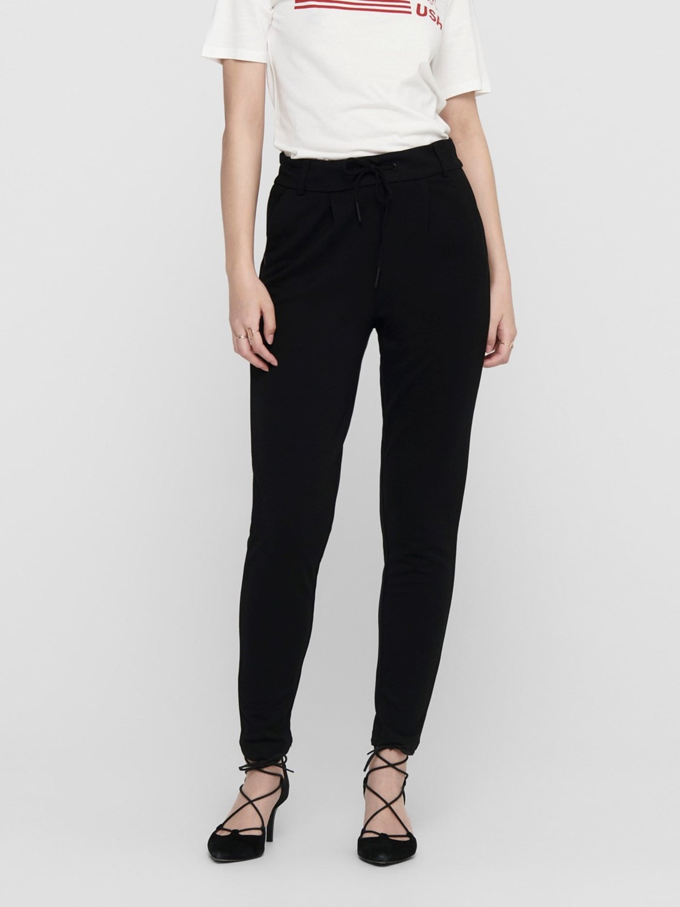 Poptrash Pants - Black - ONLY - Black 2