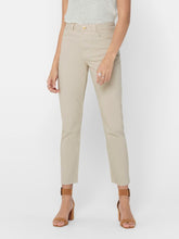 Load image into Gallery viewer, Emily High Waist Jeans - Ecru - ONLY - Khaki
