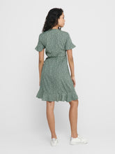 Load image into Gallery viewer, Olivia Wrap Dress - Chinois Green - ONLY - Green 6
