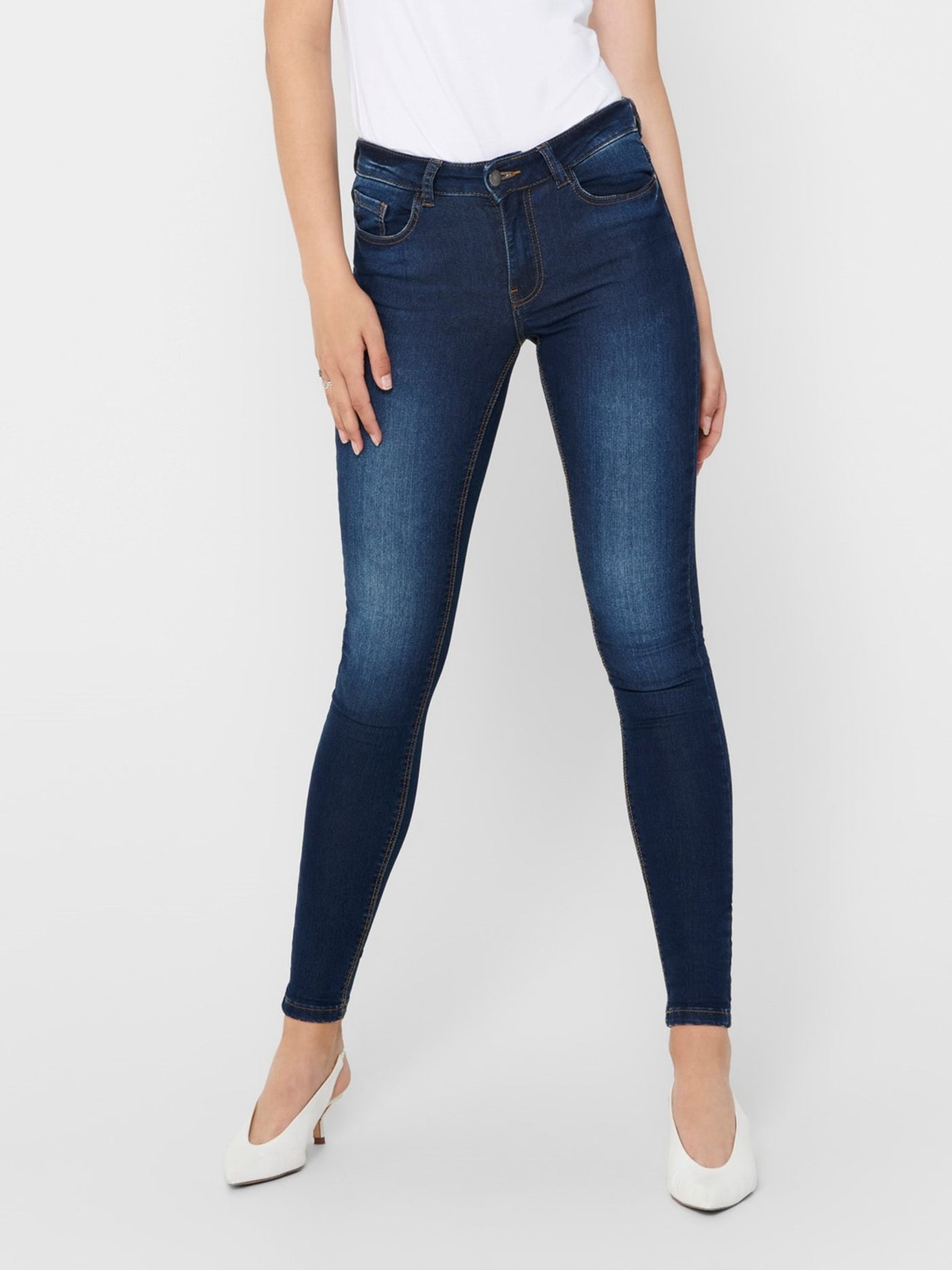 Performance Jeans - Blue denim (mid-waist) - Jacqueline de Yong - Blue 2