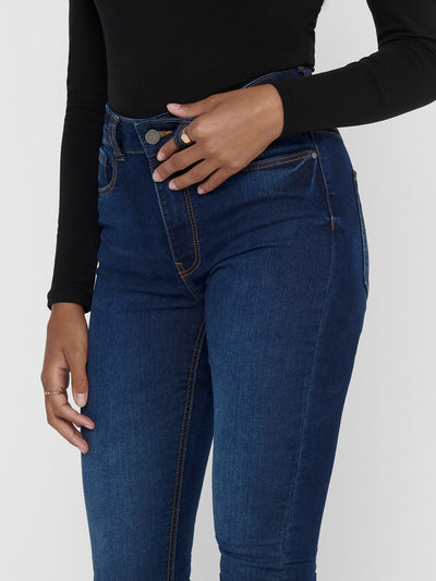 Performance Jeans - Blue denim (high-waist) - Jacqueline de Yong - Blue 5