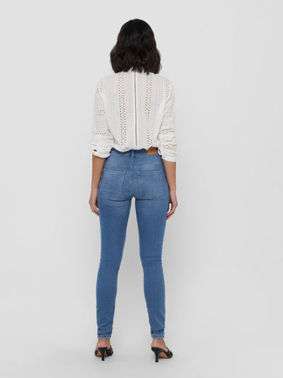 Performance Jeans - Light blue (high-waist) - Jacqueline de Yong - Blue 4