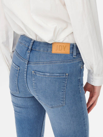 Performance Jeans - Light Blue (Mid Waist) - Jacqueline de Yong - Blue 7