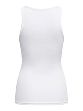 Charger l&#39;image dans la galerie, Kenya Rib Tank Top - White - ONLY - White 5
