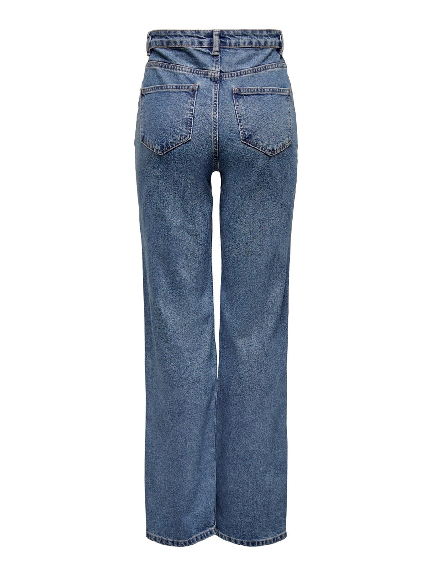 Camille Wide Leg Jeans - Blue Denim - ONLY - Blue 3