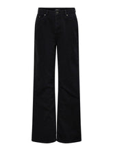 Load image into Gallery viewer, Camille Wide Leg Jeans - Black Denim - ONLY - Black 2
