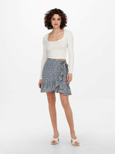 Load image into Gallery viewer, Olivia Wrap Skirt - Blue Mirage - ONLY - Blue 4
