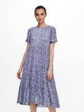 Carregar imagem no visualizador da galeria, Abigail Life Midi Dress - Night Sky Jolie - ONLY - Purple
