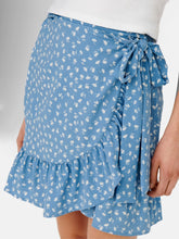 Load image into Gallery viewer, Olivia Wrap Skirt - Allure - ONLY - Blue 2
