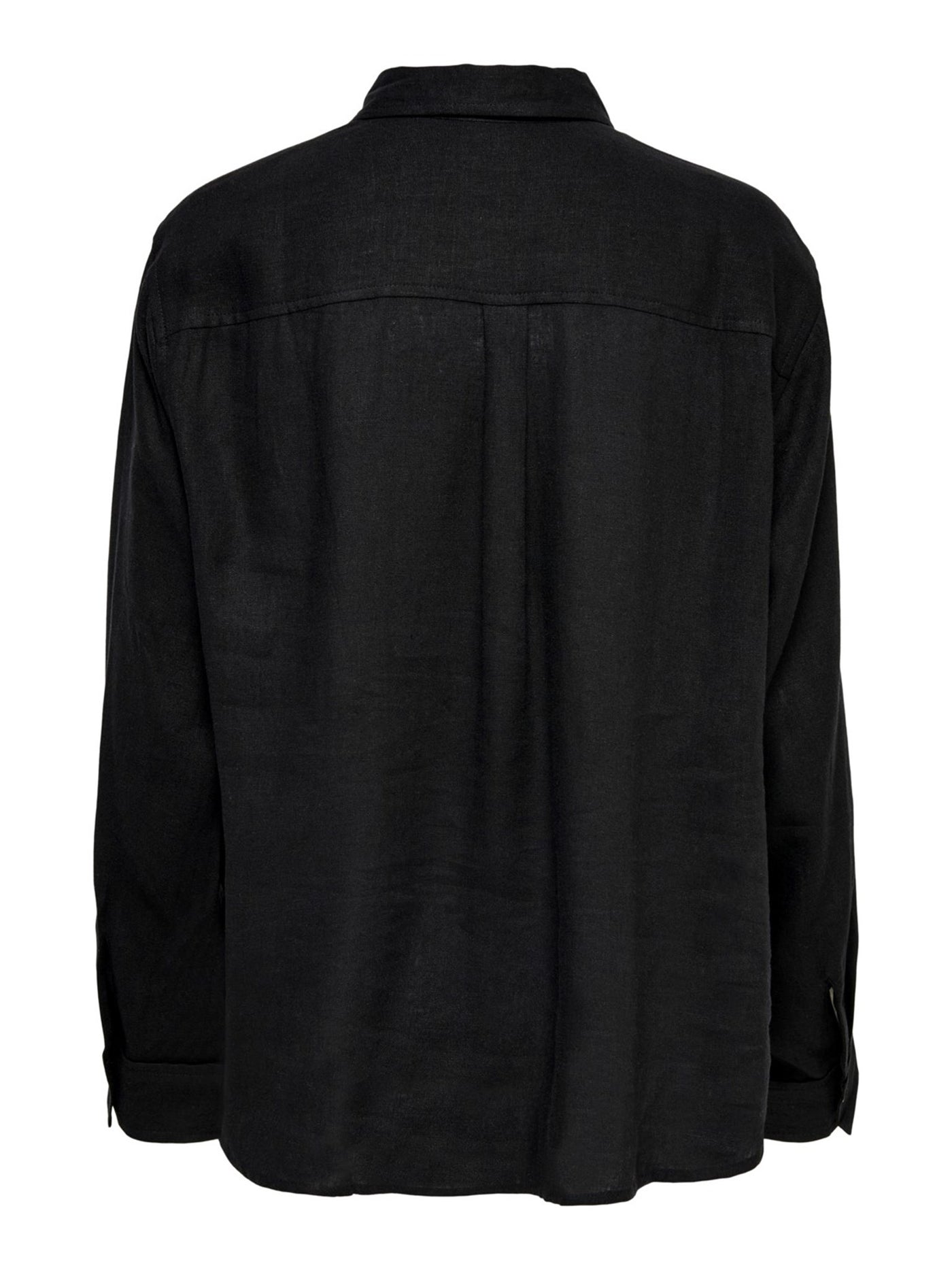 Tokyo Linen Shirt - Black - ONLY - Black 2