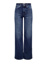 Charger l&#39;image dans la galerie, Juicy Jeans (Wide Leg) - Dark Blue Denim - ONLY - Blue
