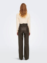 Load image into Gallery viewer, Camille-Idina High Waist Pants - Delicioso - ONLY - Brown 4
