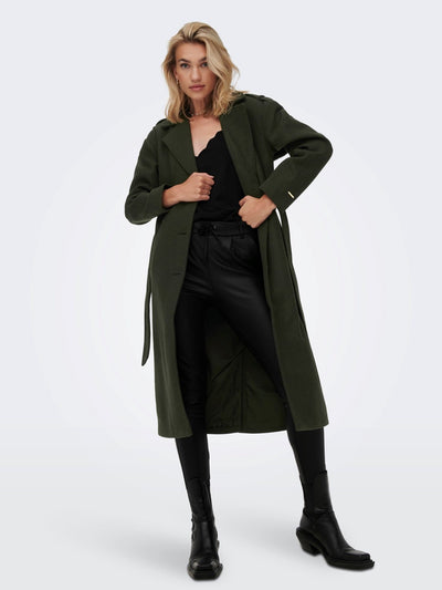 Emma Coat - Rosin - ONLY - Green 4