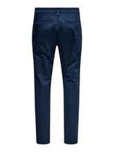 Load image into Gallery viewer, Will Life Regular Chino Pants - Dress Blues - Only &amp; Sons - Blue 2
