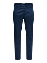 Load image into Gallery viewer, Will Life Regular Chino Pants - Dress Blues - Only &amp; Sons - Blue
