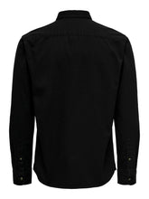 Carregar imagem no visualizador da galeria, Bryce Shirt - Black - Only &amp; Sons - Black 7
