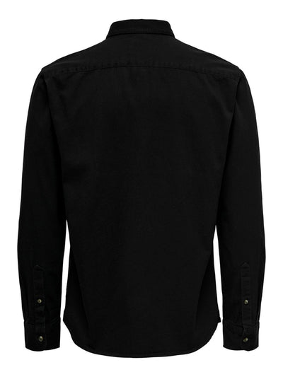 Bryce Shirt - Black - Only & Sons - Black 7