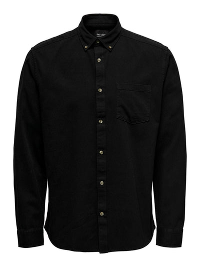 Bryce Shirt - Black - Only & Sons - Black 6