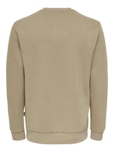 Charger l&#39;image dans la galerie, Classic Sweat Crewneck - Chinchilla - Only &amp; Sons - Khaki 7
