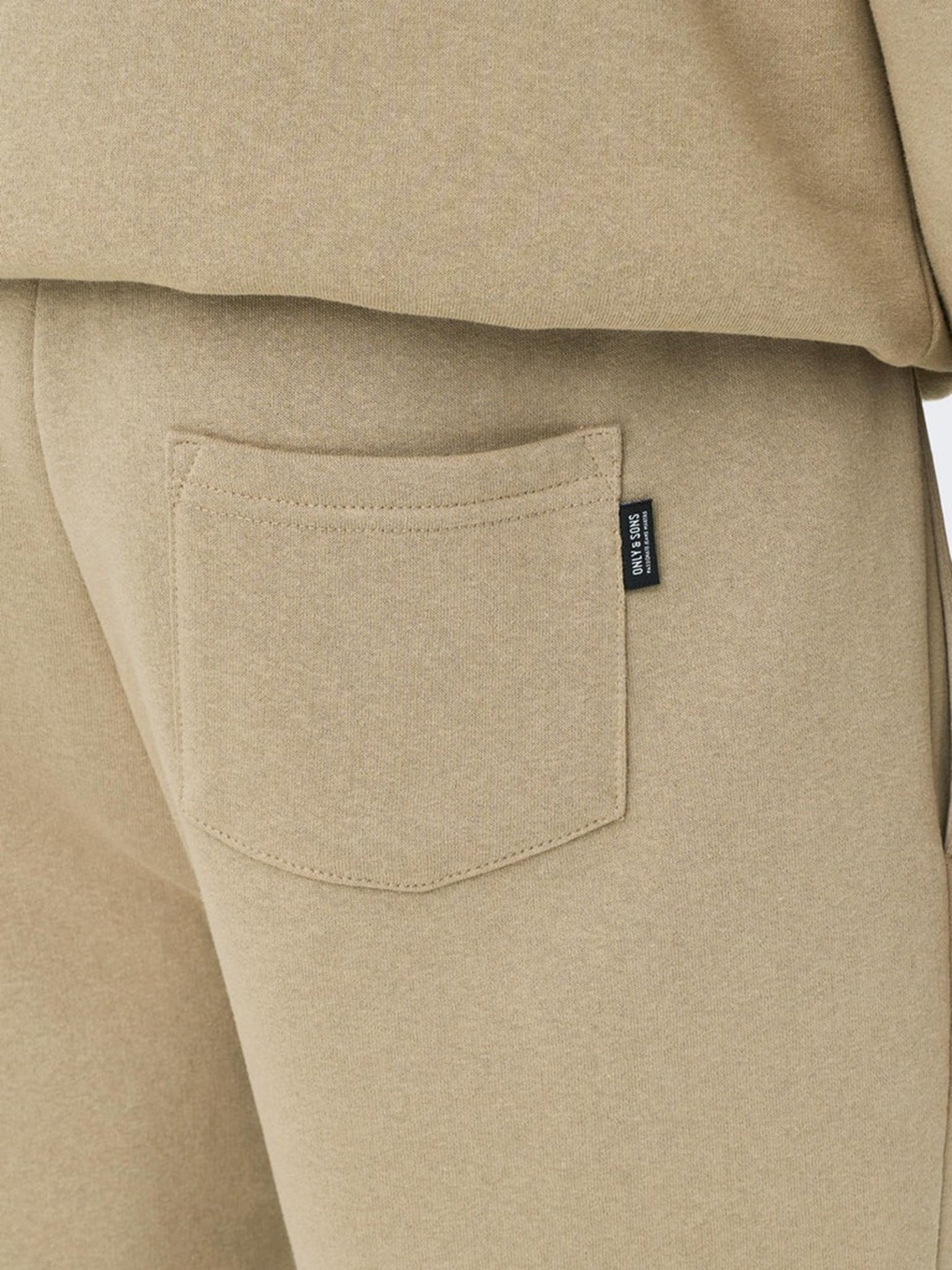 Classic Sweatpants - Chinchilla - Only & Sons - Khaki 3