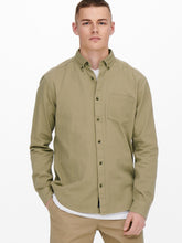 Load image into Gallery viewer, Bryce Shirt - Chinchilla - Only &amp; Sons - Khaki 3
