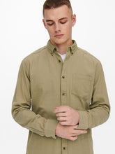 Load image into Gallery viewer, Bryce Shirt - Chinchilla - Only &amp; Sons - Khaki 2
