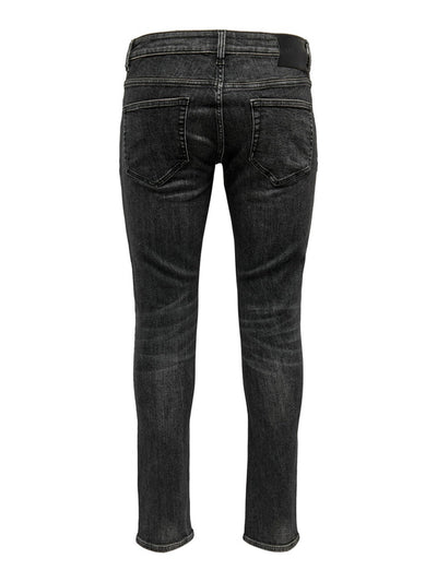 Loom Slim Black Jeans - Black - Only & Sons - Black 7