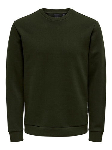 Classic Sweat Crewneck - Rosin - Only & Sons - Green