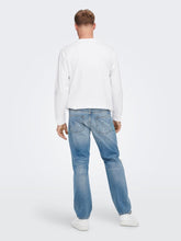 Charger l&#39;image dans la galerie, Edge Loose Jeans - Light Blue Denim - Only &amp; Sons - Blue 4
