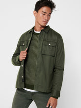 Load image into Gallery viewer, Ilvio Twill Overshirt - Deep Depths - Only &amp; Sons - Green 2
