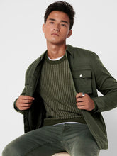 Load image into Gallery viewer, Ilvio Twill Overshirt - Deep Depths - Only &amp; Sons - Green 5
