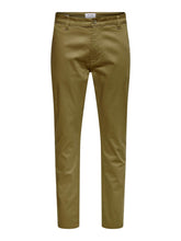 Load image into Gallery viewer, Will Life Regular Chino Pants - Kangaroo - Only &amp; Sons - Green 5
