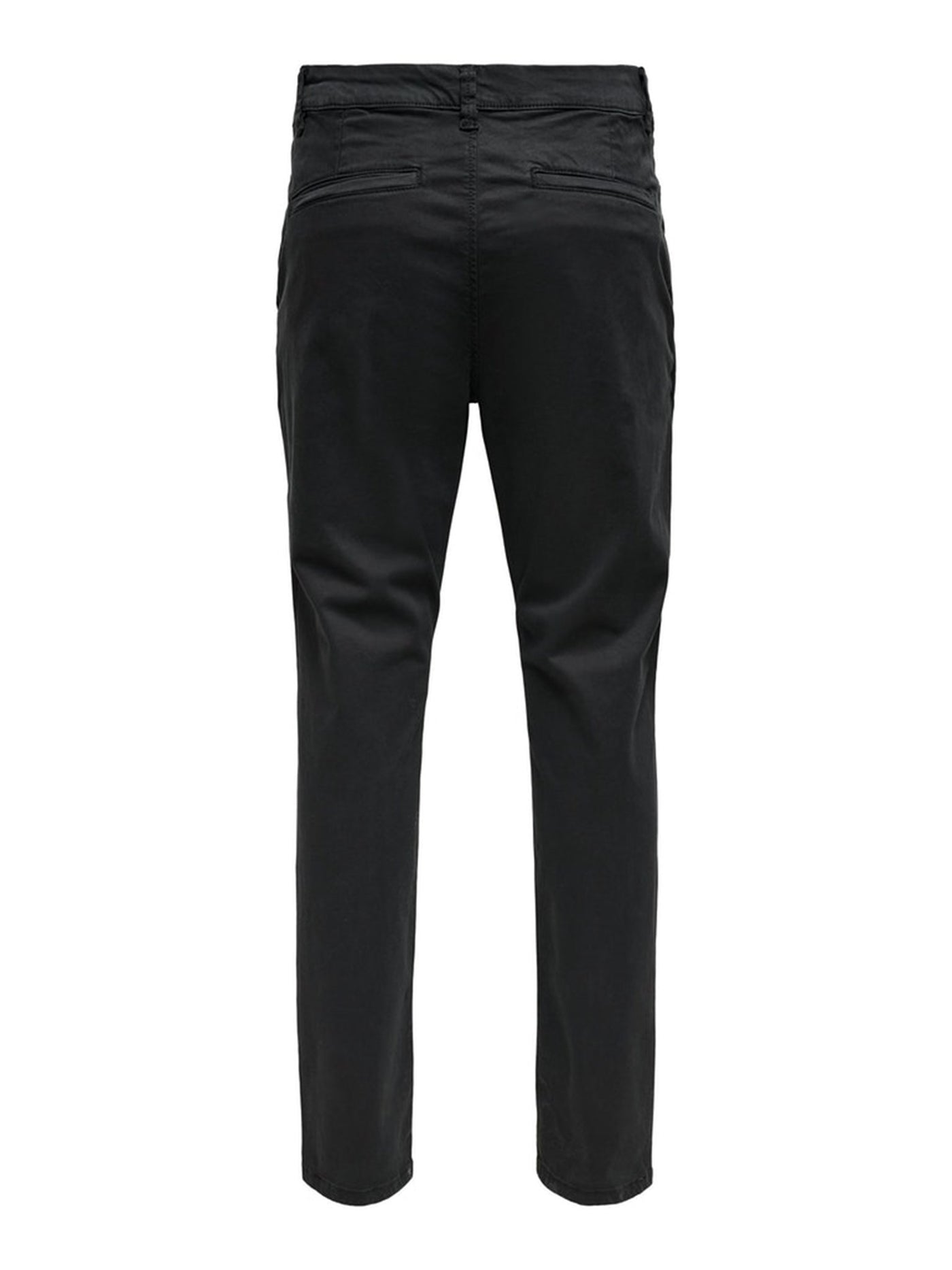 Will Life Regular Chino Pants - Black - Only & Sons - Black 6