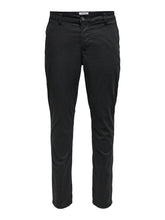 Load image into Gallery viewer, Will Life Regular Chino Pants - Black - Only &amp; Sons - Black 5
