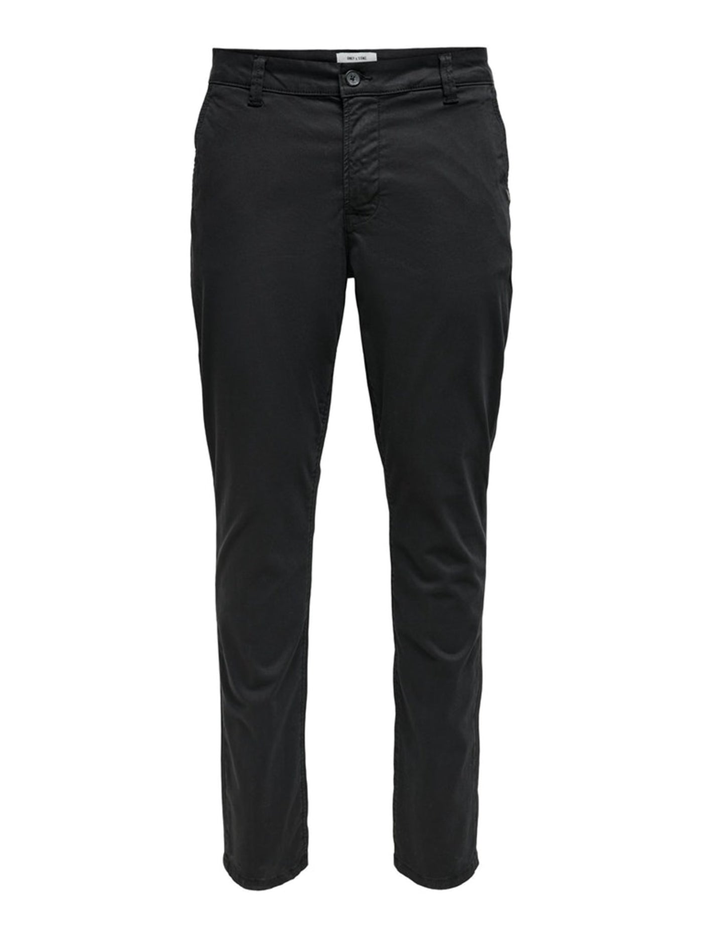 Will Life Regular Chino Pants - Black - Only & Sons - Black 5