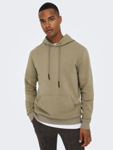 Load image into Gallery viewer, Classic Sweat Hoodie - Chinchilla - Only &amp; Sons - Khaki
