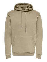 Load image into Gallery viewer, Classic Sweat Hoodie - Chinchilla - Only &amp; Sons - Khaki 6
