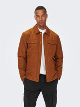 Cargar imagen en el visor de la galería, Lewis Life Quilted Jacket - Monks Robe - Only &amp; Sons - Brown
