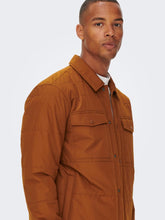 Cargar imagen en el visor de la galería, Lewis Life Quilted Jacket - Monks Robe - Only &amp; Sons - Brown 2
